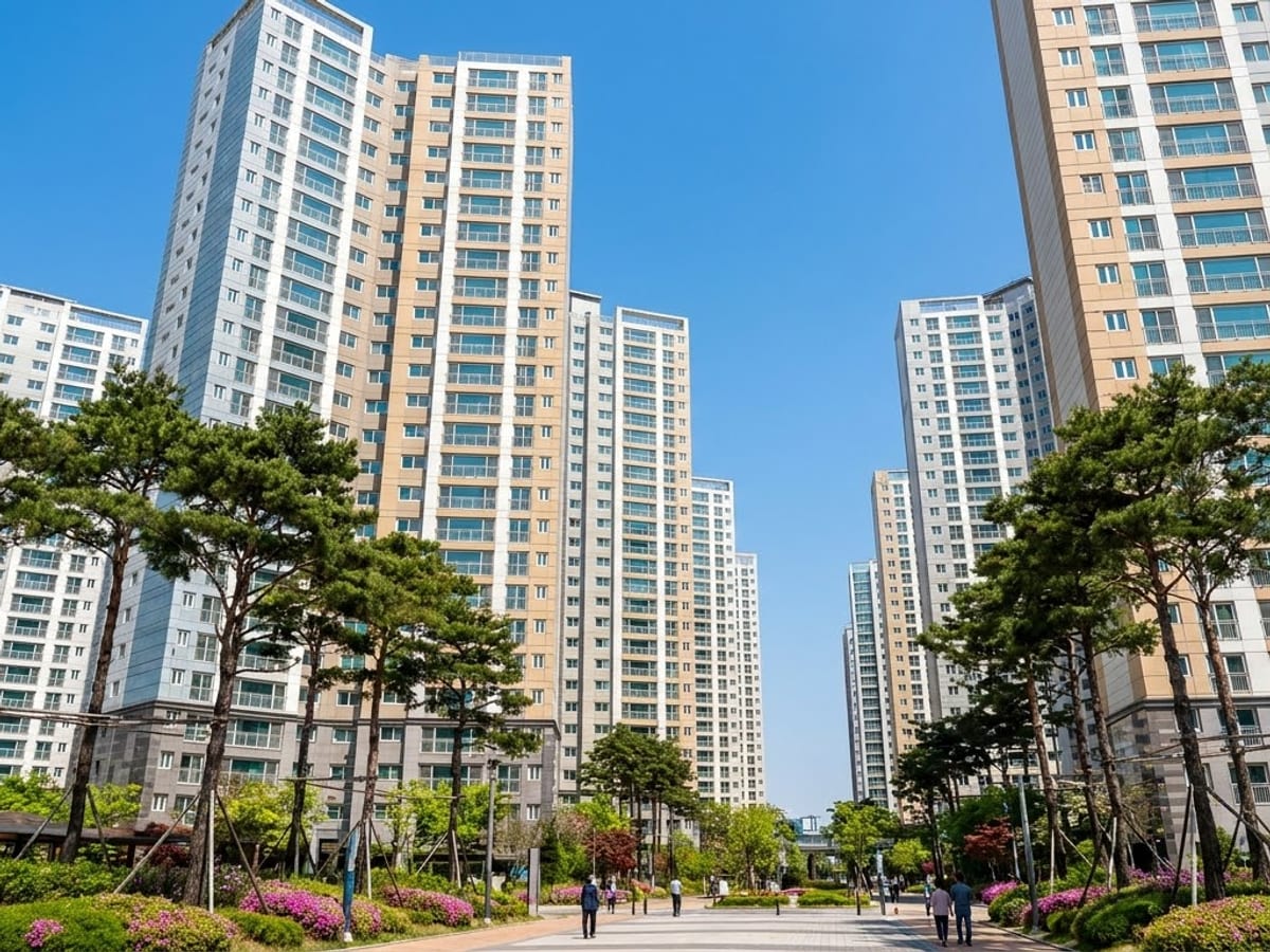 서울 광진구 대표 주거 유형 — 고층 대단지 아파트